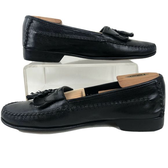 Bragano Loafers Italy Moc Toe Kiltie Tassel SZ 11